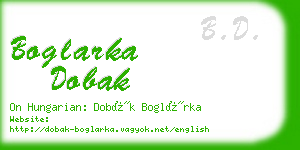 boglarka dobak business card